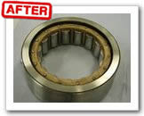 Ultrasonic cleaning for bearing
